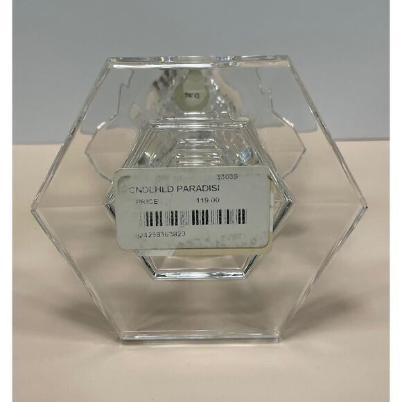 Waterford Paradisio Crystal Candlestick. - Picture 7 of 7